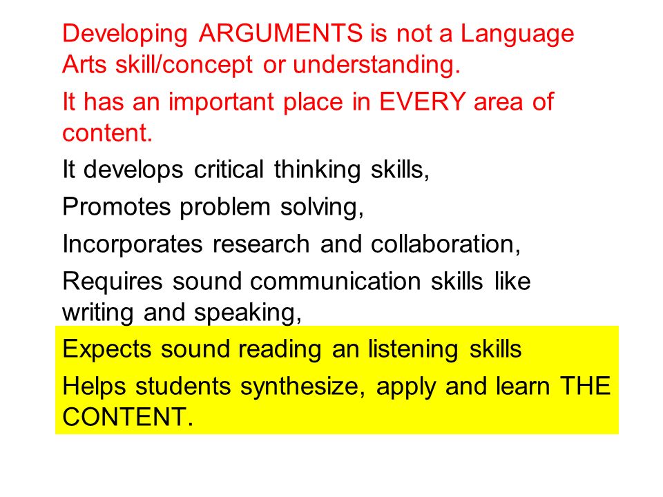 Language skills related tasks essay